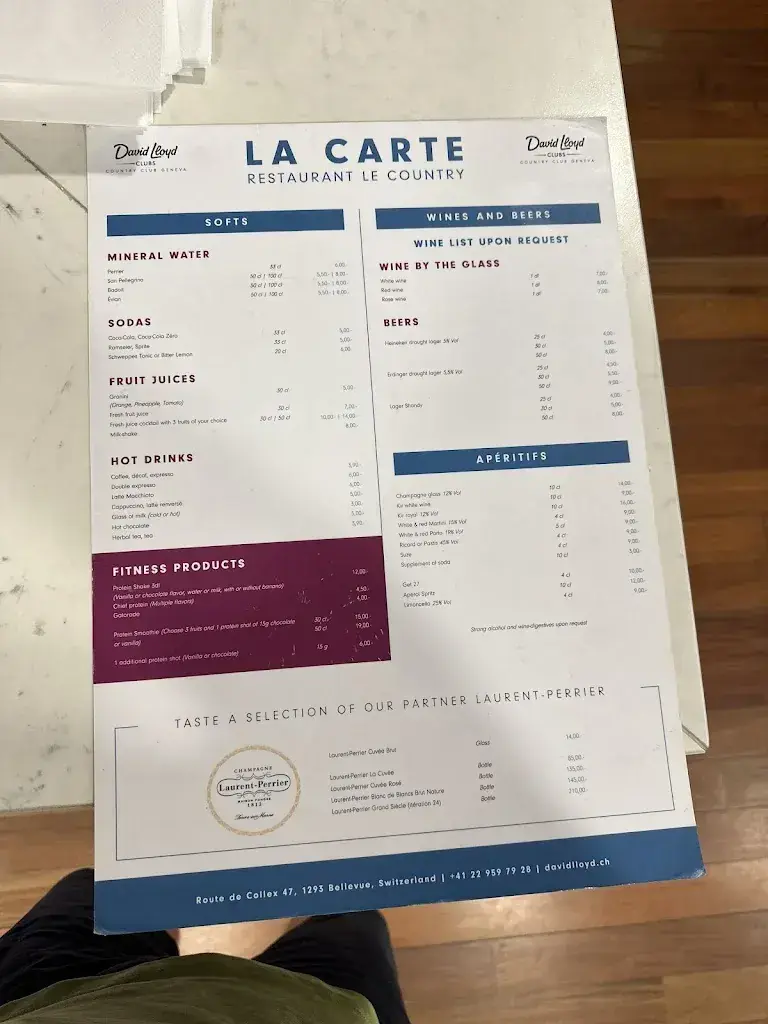 Menu_Le Country - Restaurant Bellevue_Bellevue_image_2