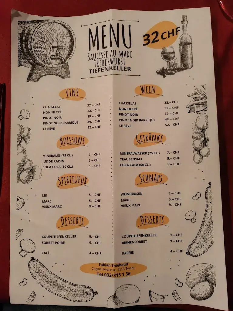 Ilge restaurant à Ligerz