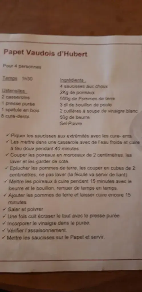 Brasserie du Père Jakob restaurante en Soral