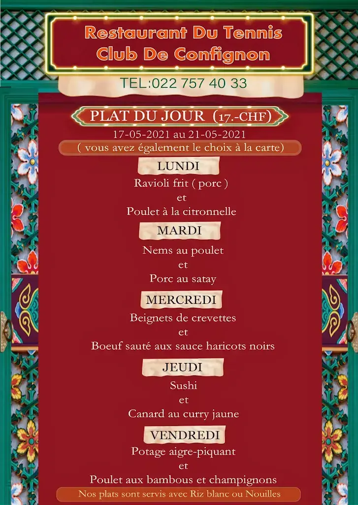 Menu_Restaurant Tennis-Club de Confignon_Onex-Confignon_imagen_2