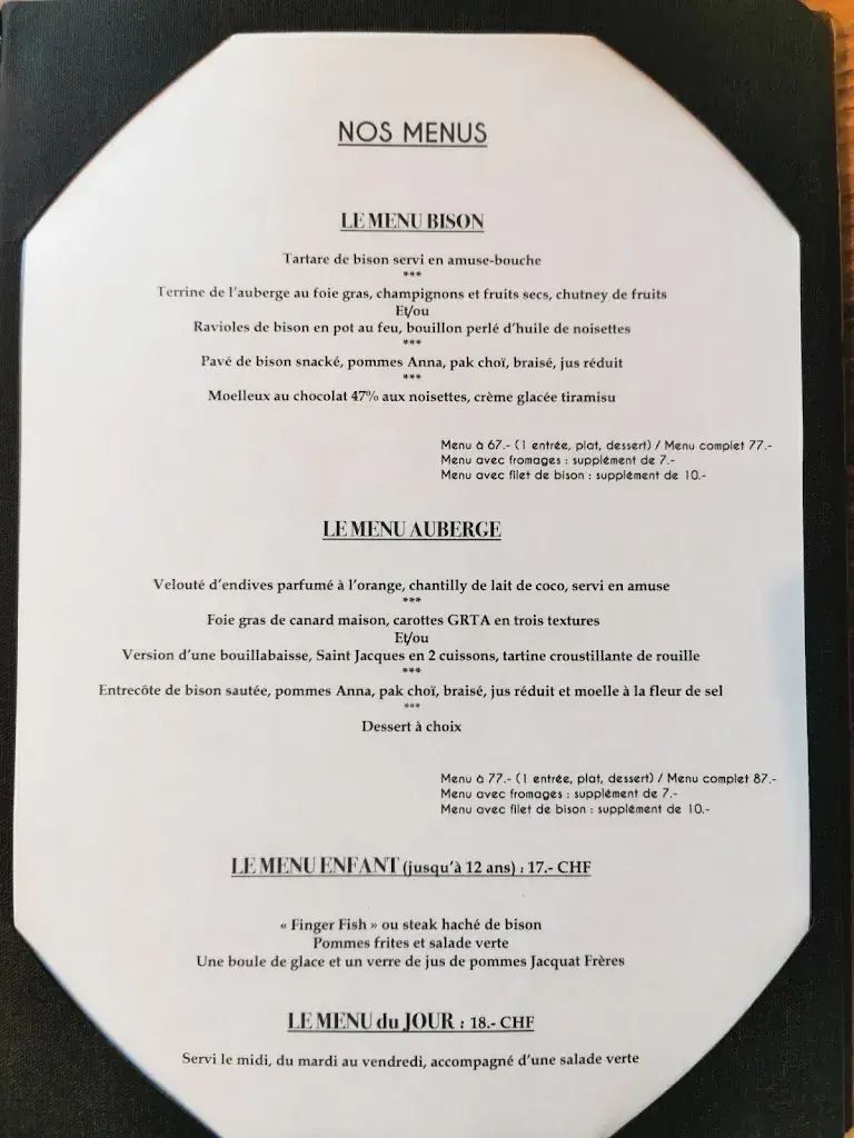 Auberge de Collex-Bossy ristorante a Collex