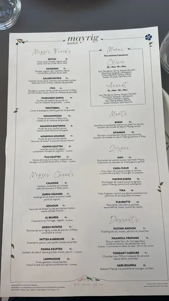 Mayrig Bistrot_Genève_menu_image_1