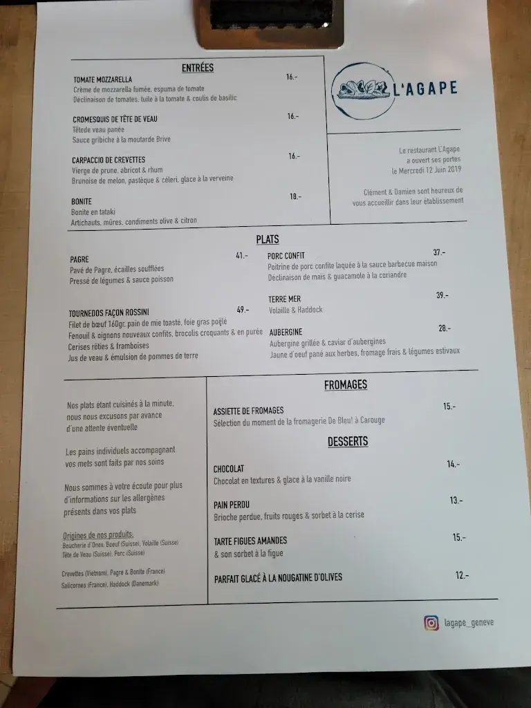 Menu_L’Agape_Genève_image_1