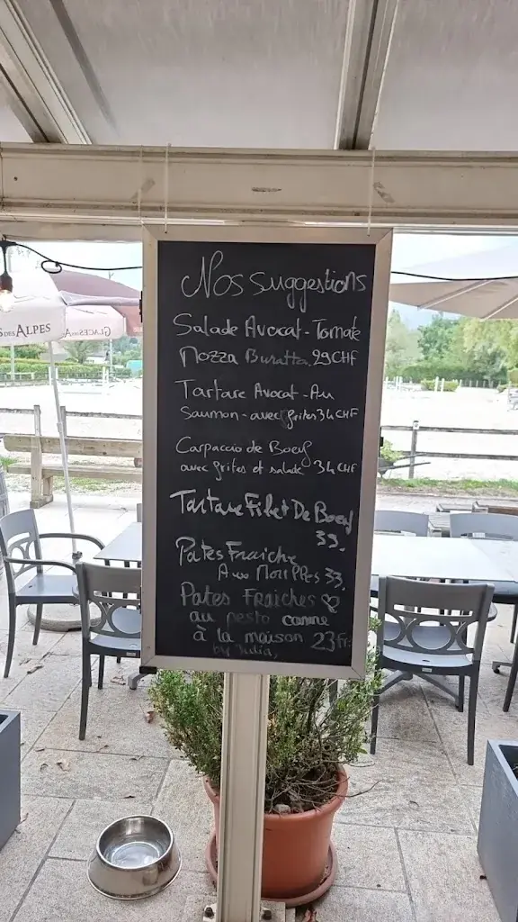 Menü_La Calèche Restaurant du Manège de la Pallanterie_Vésenaz_Bild_3