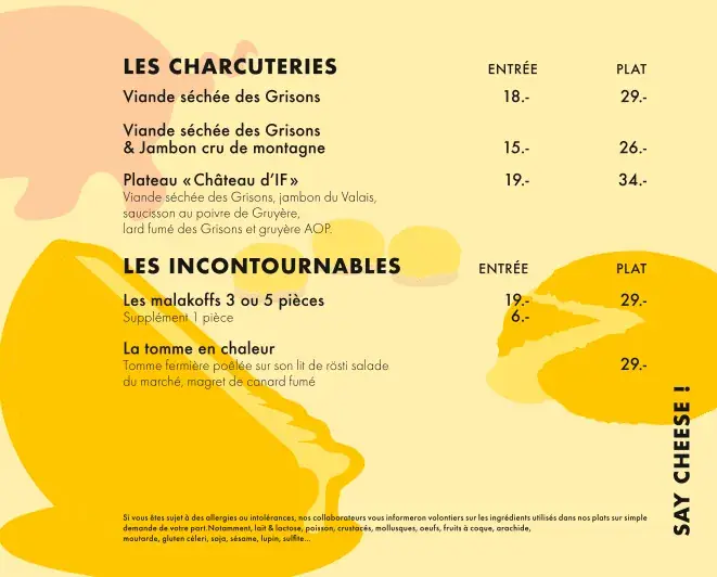 Menu_Le Château d'If_Vésenaz_immagine_3