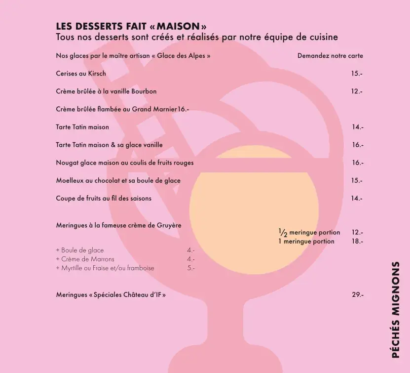 Menu_Le Château d'If_Vésenaz_immagine_4