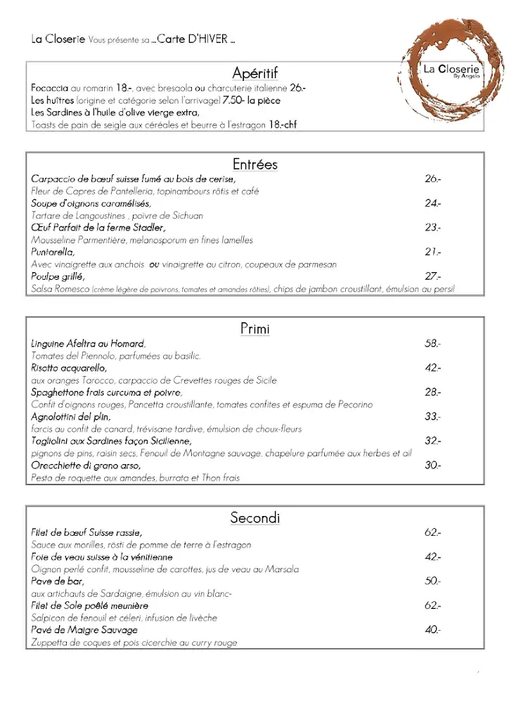 Menu_La Closerie_Cologny_image_4