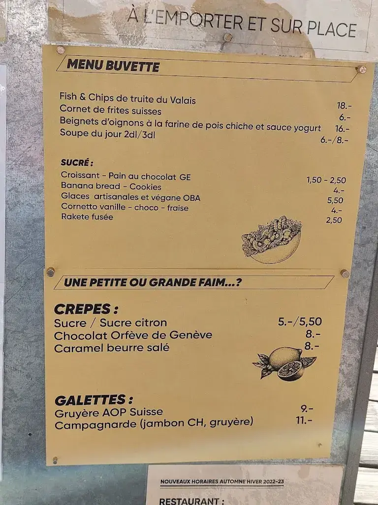 Menu_Restaurant de la Plage & Buvette_Genève_image_3
