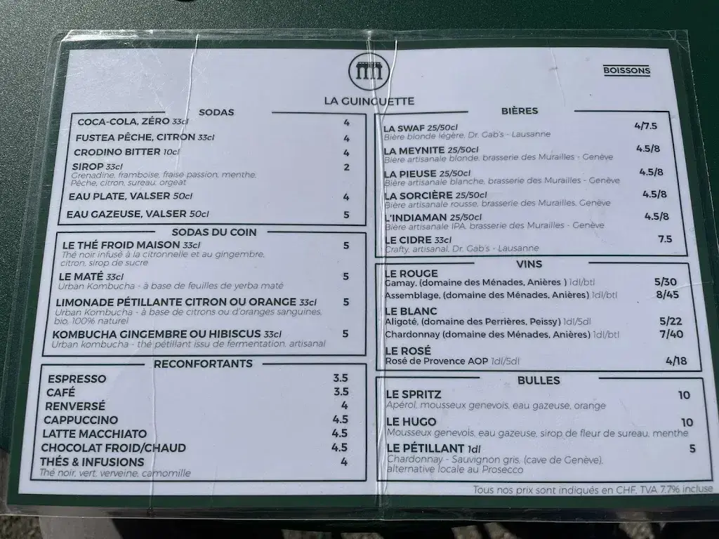 La Guinguette_Genève_menu_image_1