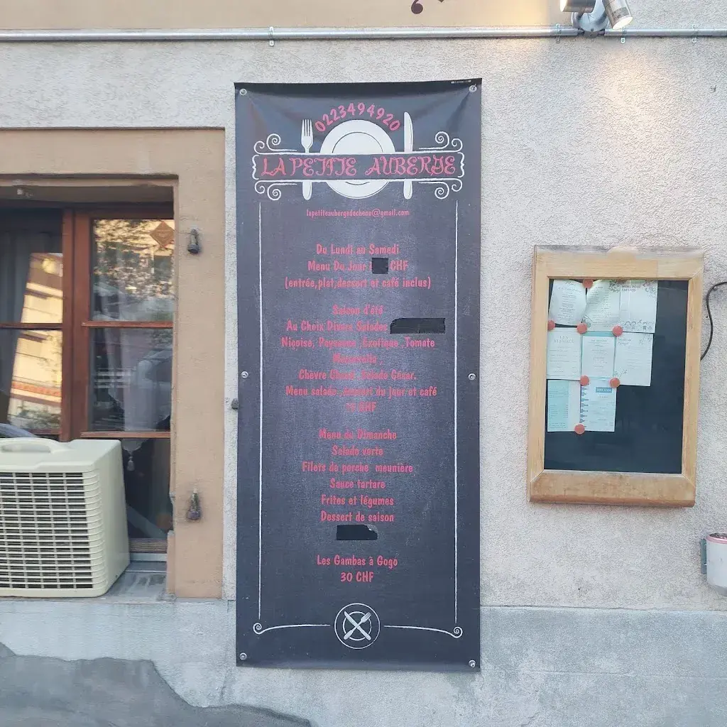 La petite auberge_Chêne-Bourg_menu_image_1