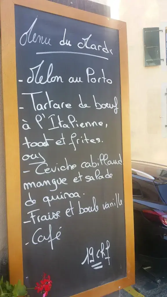 Menü_La petite auberge_Chêne-Bourg_Bild_4