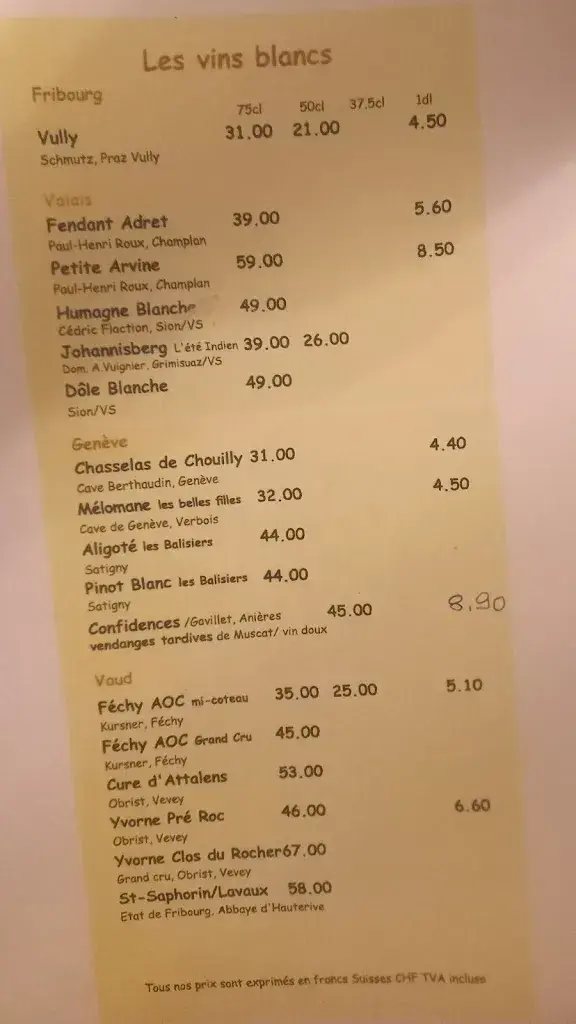 Menu_Le Gruyérien - Chêne-Bougeries_Chêne-Bougeries_image_4