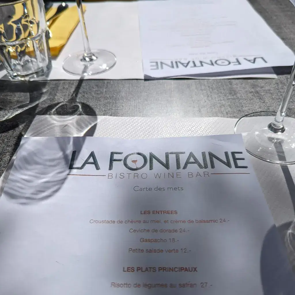 Menu_Restaurant La Fontaine_Pregny-Chambésy_image_3
