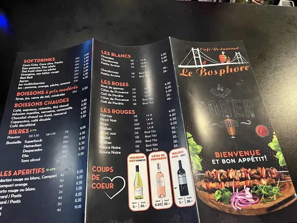 Le Bosphore Restaurant in Le Grand-Saconnex