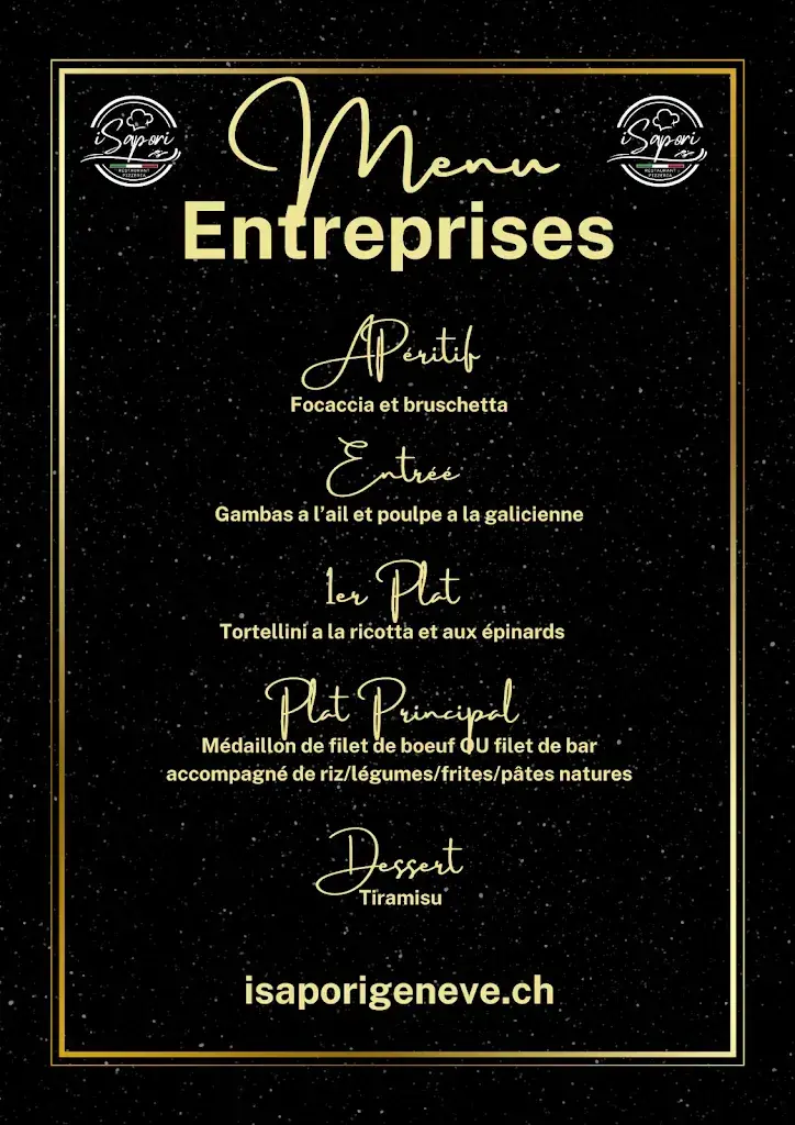 Restaurant Pizzeria I SAPORI_Le Grand-Saconnex_menu_image_1