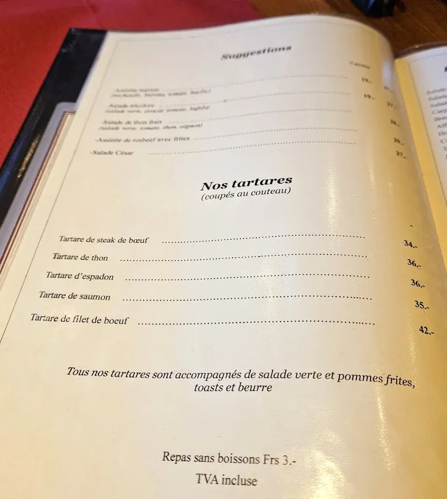 Menu_La Gioconda_Cointrin_image_2