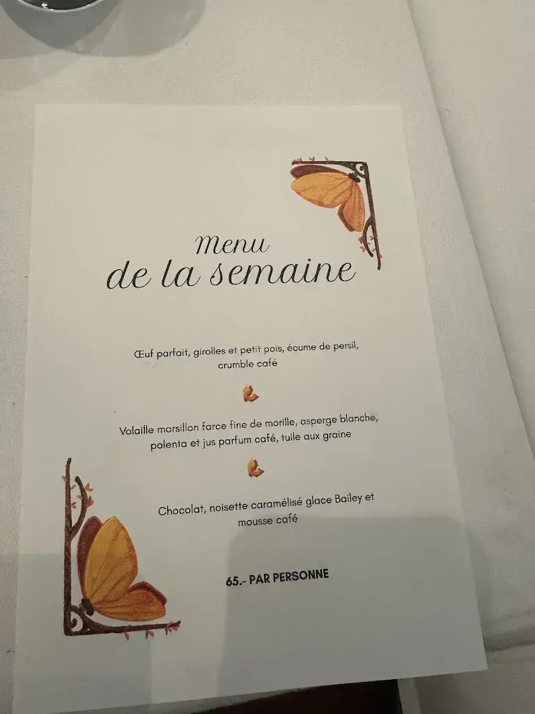 Menu_La Chaumière_Troinex_imagen_1