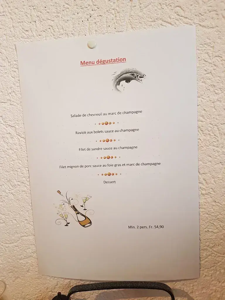 Menu_Restaurant du Raisin_La Chaux-de-Fonds_image_2