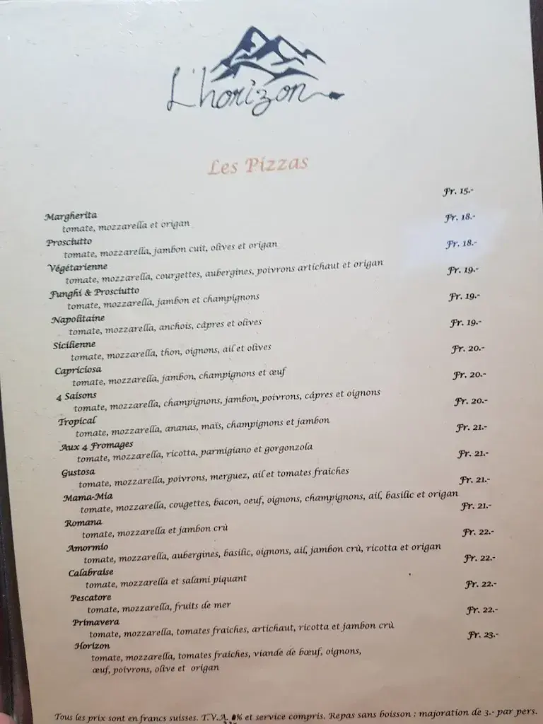 Menu_Café Restaurant L'Horizon_Satigny_image_4