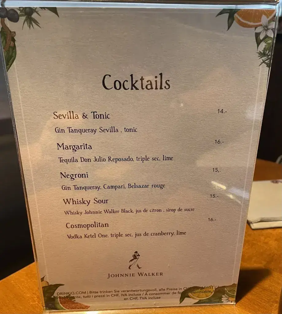 Menu_Café Restaurant de l'Aviation_Vernier_image_3