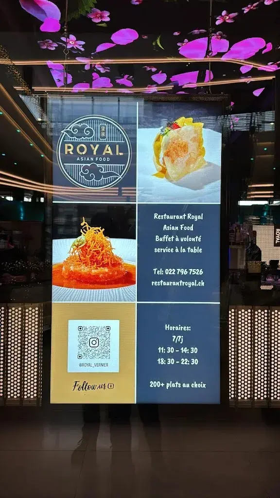 Menü_Restaurant Royal Châtelaine-Vernier 皇家_Châtelaine_Bild_1