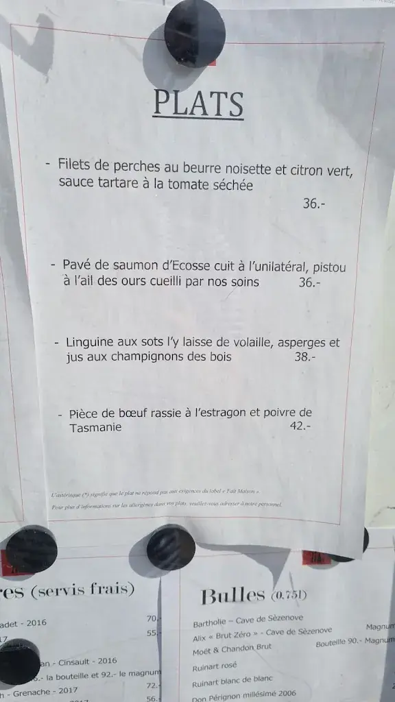 Menü_Auberge Grand Donzel_Veyrier_Bild_3