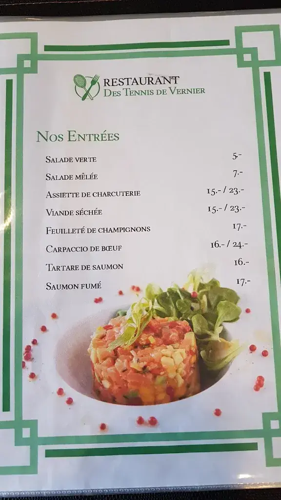 Menu_Restaurant des Tennis de Vernier_Vernier_image_1