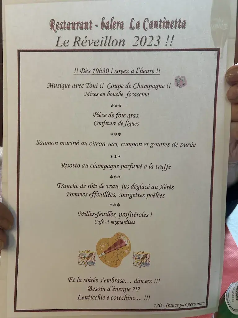 Balera La Cantinetta_Vernier_menu_image_1