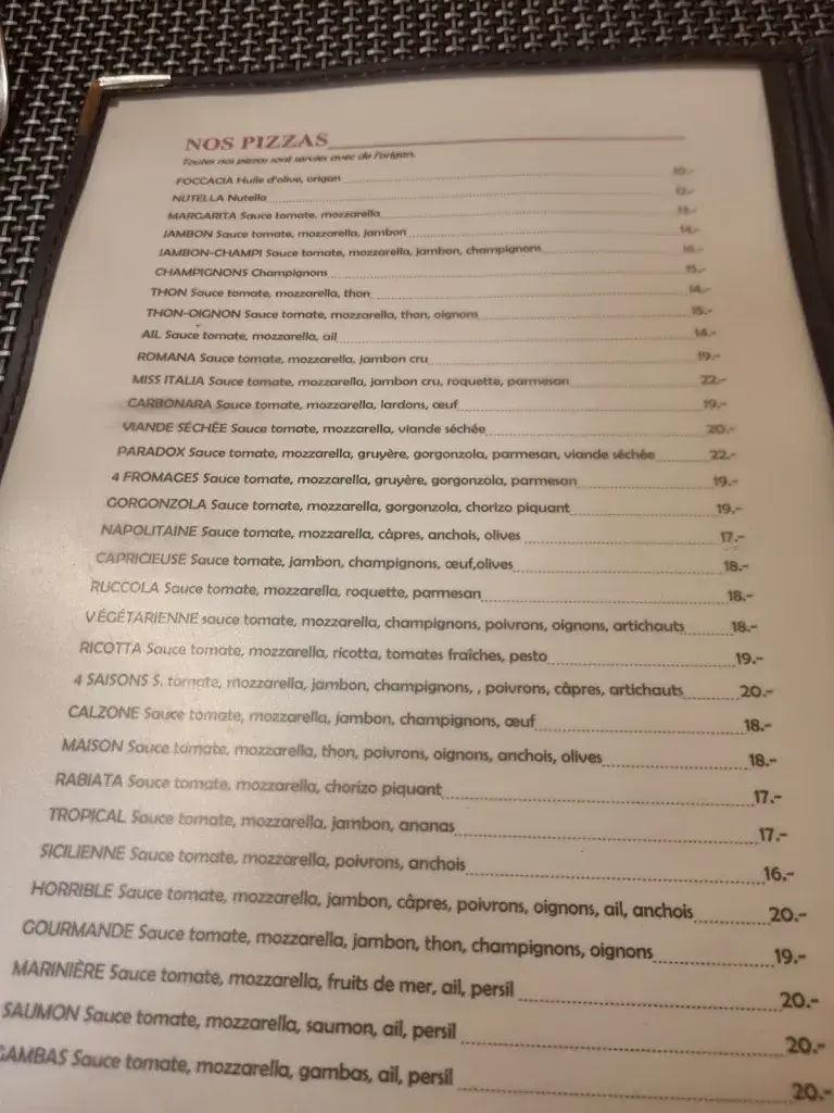 Menu_Le Paradox_Vernier_immagine_4