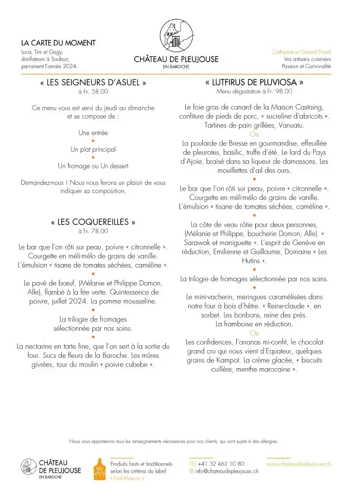 Menu_Pleujouse Castle_Pleujouse_imagen_2