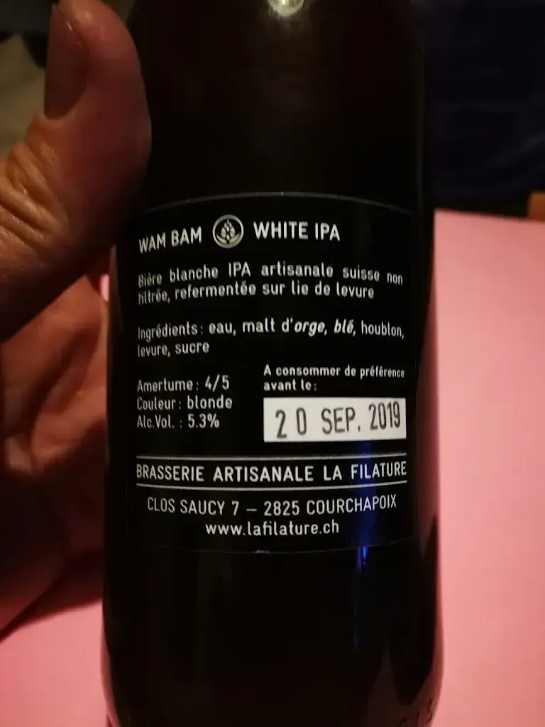 Menu_Brasserie La Filature_Courchapoix_image_5