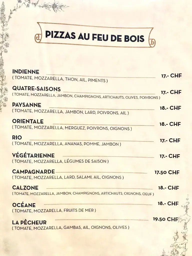 La Palmeraie restaurant à Boécourt