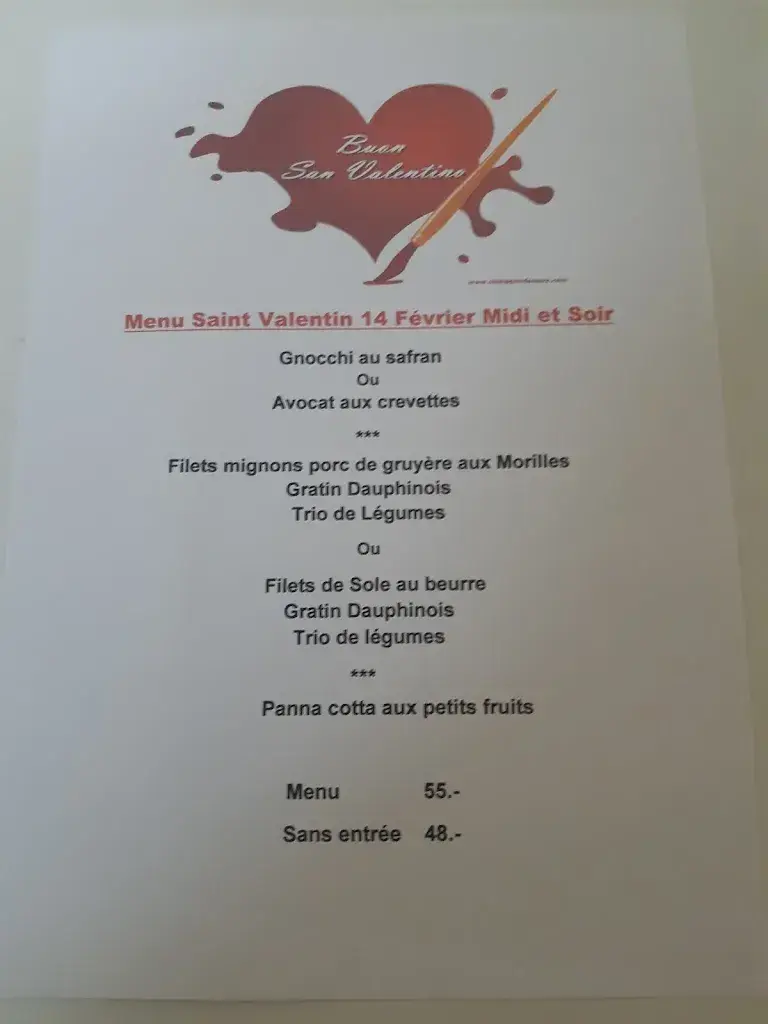 Menu_Restaurant/Pizzeria Le Claire Vue_Meyrin_image_4