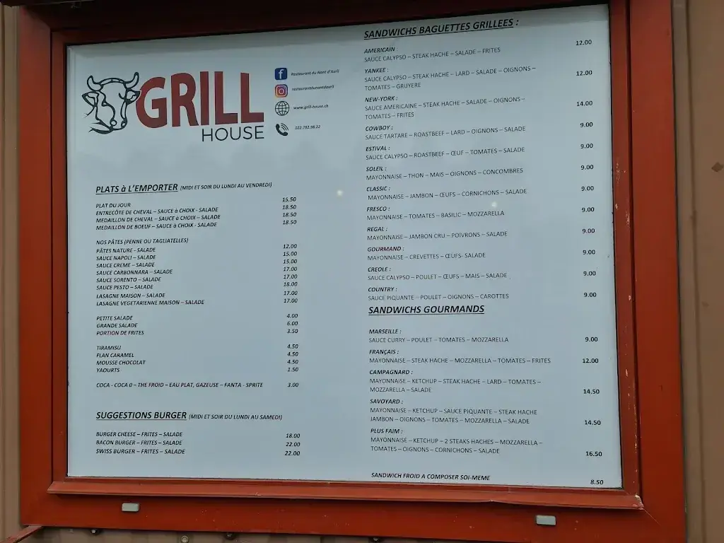 Menü_Restaurant du Nant d’Avril_Meyrin_Bild_2