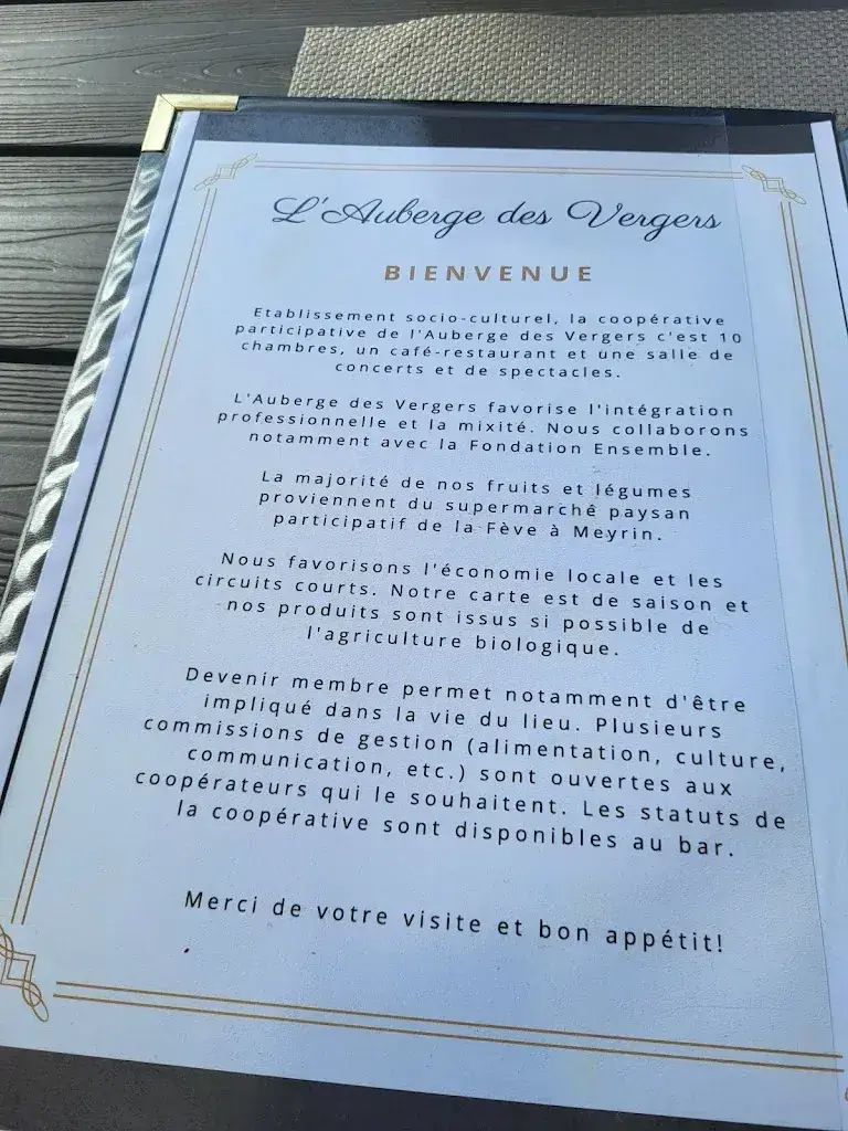 Menu_Auberge des Vergers_Meyrin_image_3