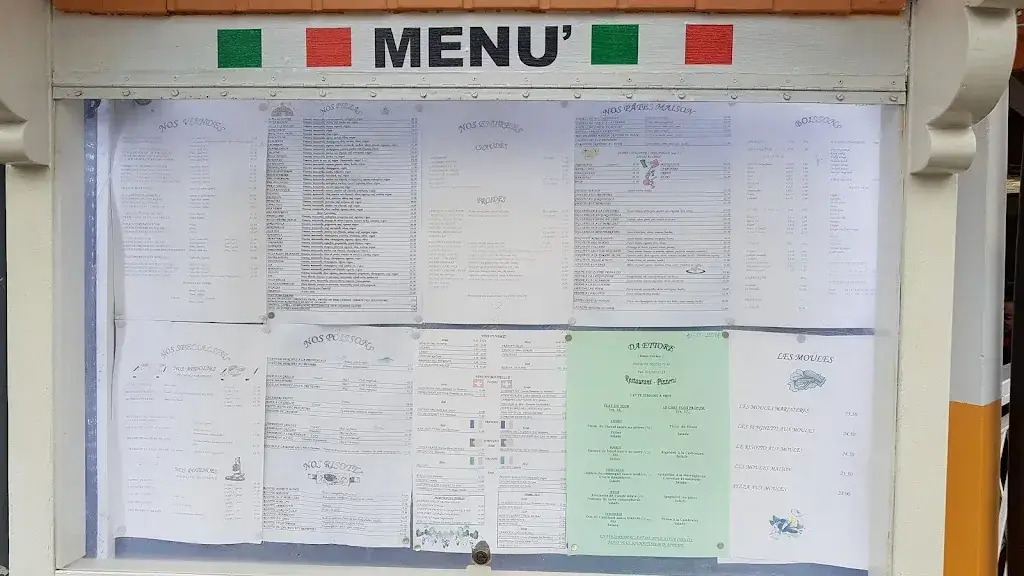 Menu_Da Ettore_Meyrin_imagen_3