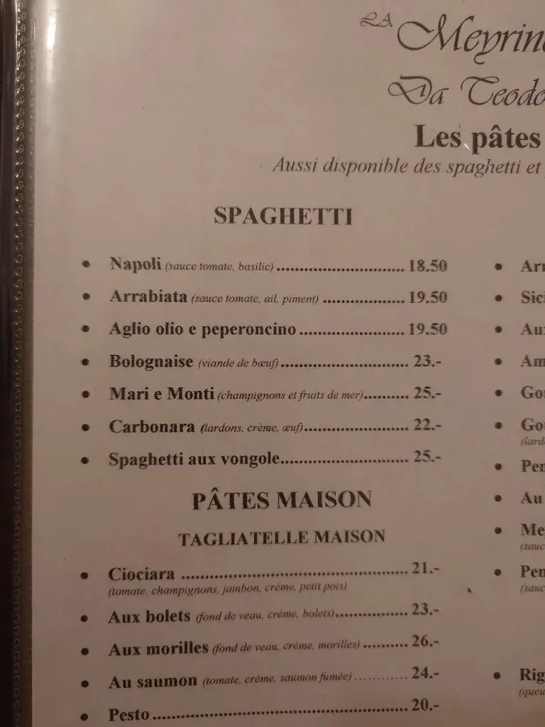 La Meyrinoise restaurant in Meyrin