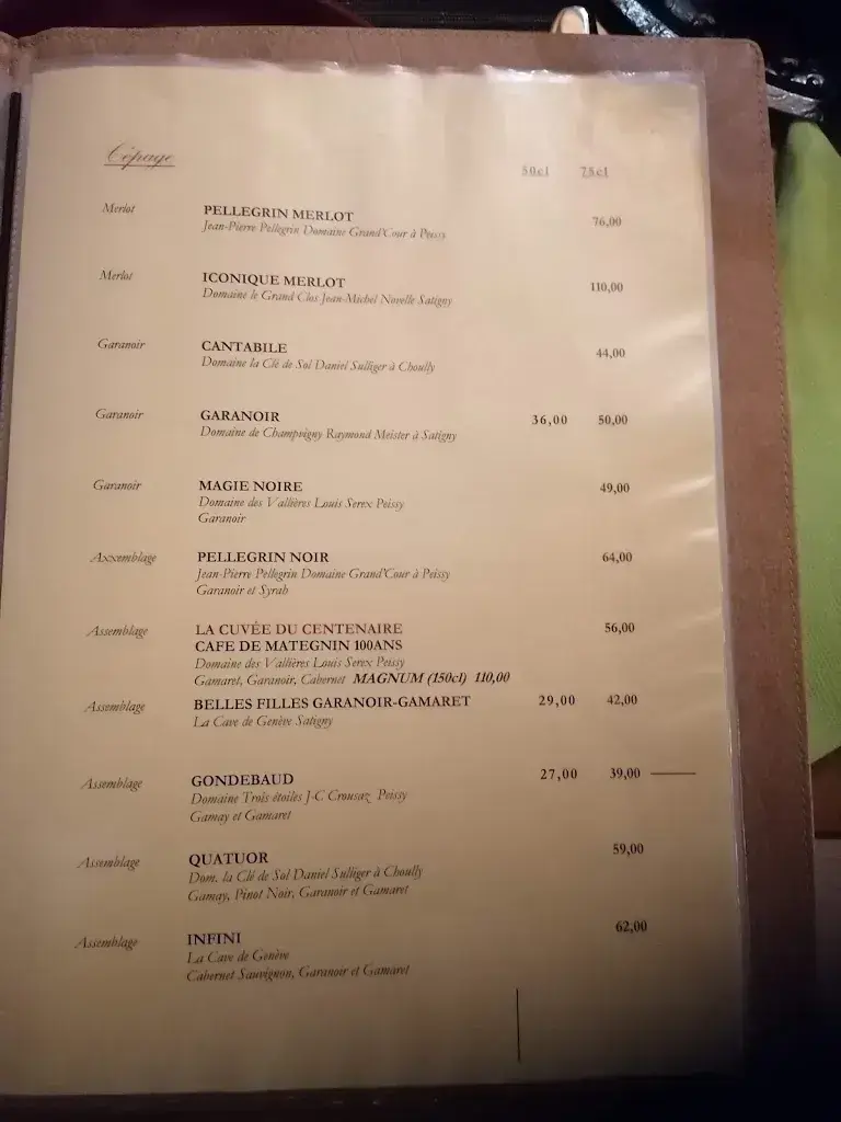 Menu_Café de Mategnin_Meyrin_image_4