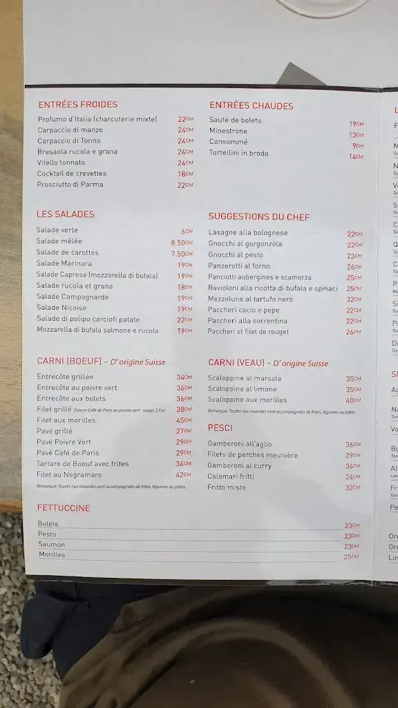 Menu_Café de la Place_Meyrin_image_2
