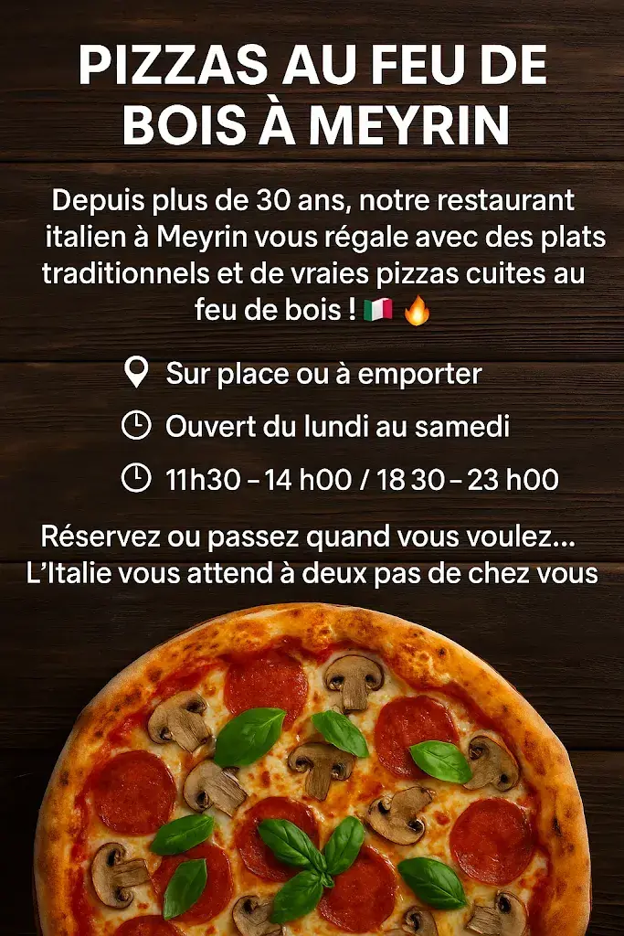 Pizza d'Oro restaurant à Meyrin