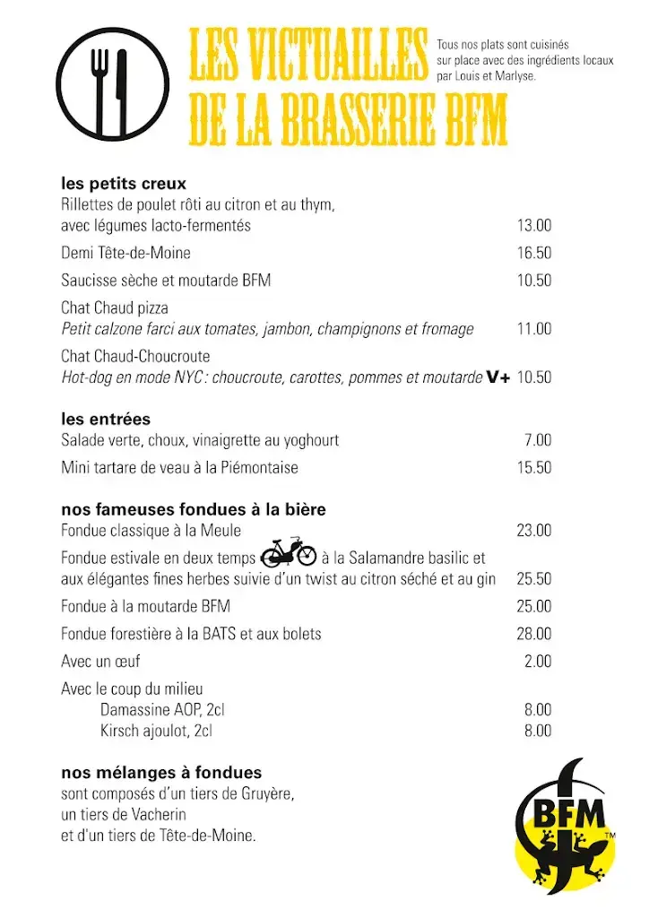 Brasserie BFM_Saignelégier_menu_image_1
