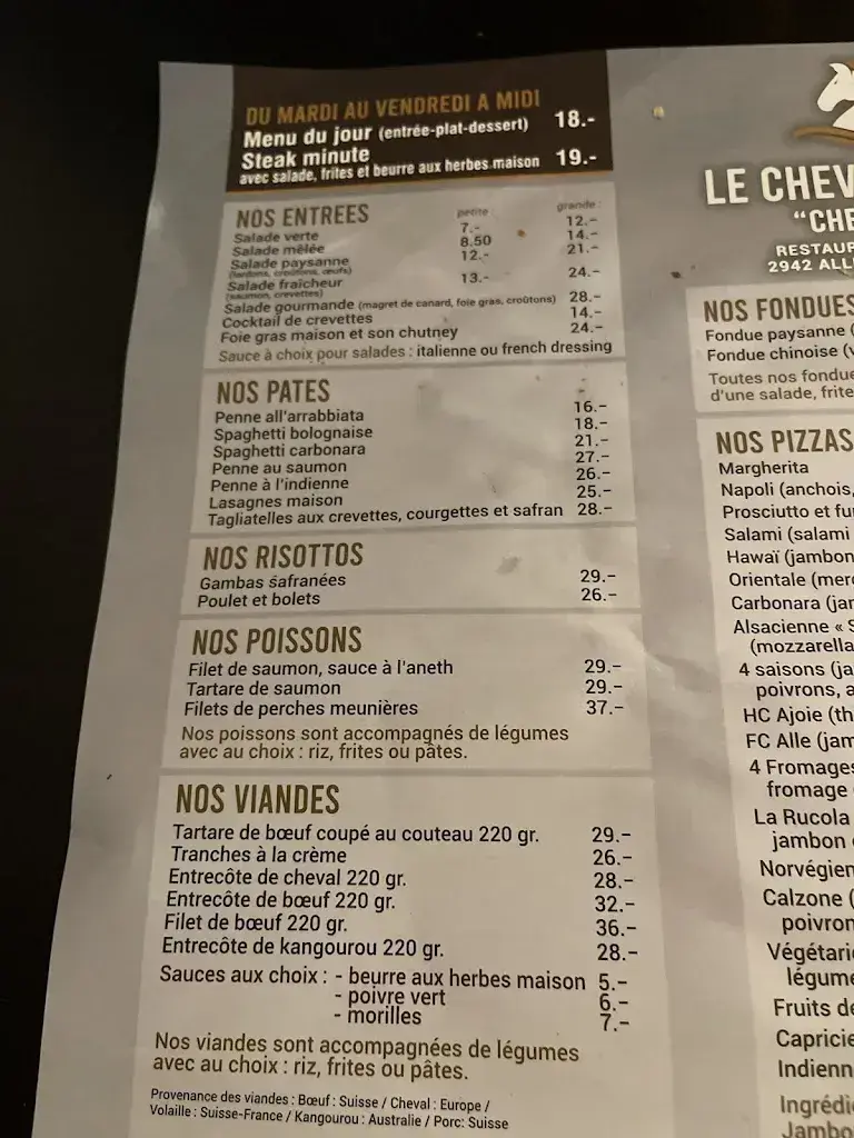 Menu_Le Cheval Blanc Chez Paco_Alle_image_2