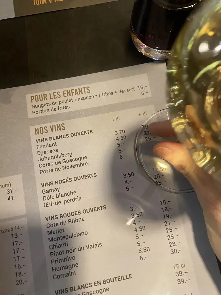 Menu_Le Cheval Blanc Chez Paco_Alle_image_4