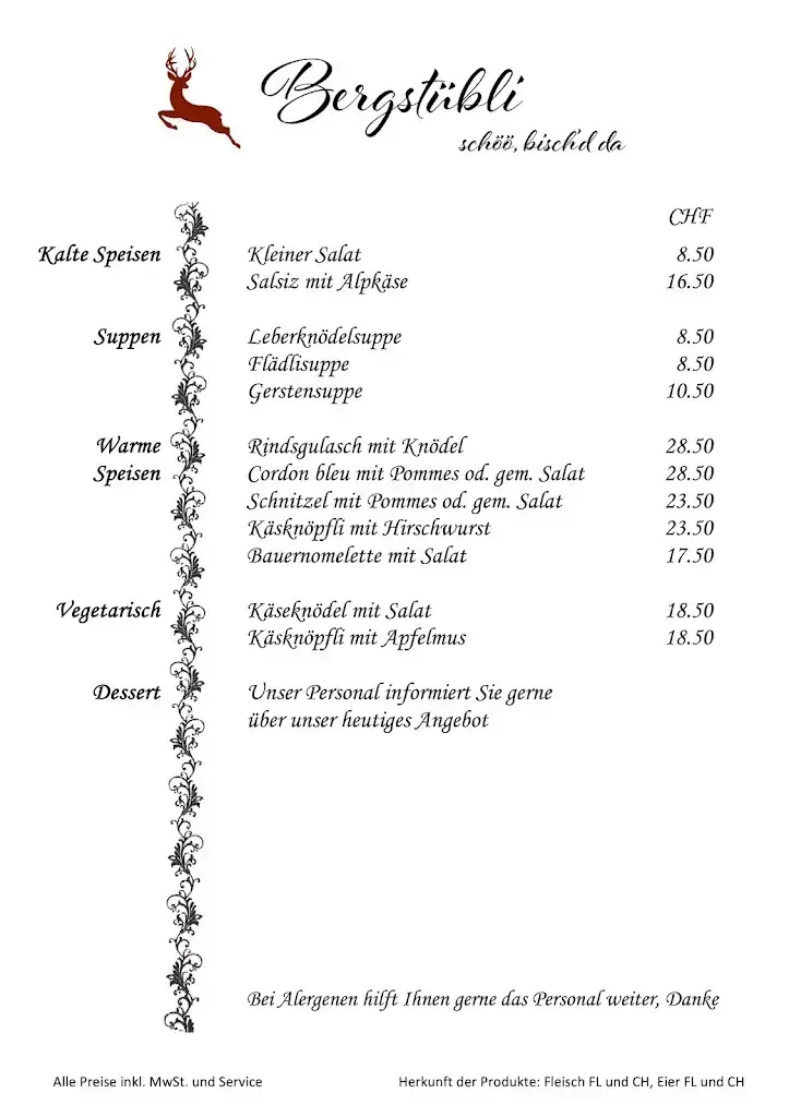 Menu_Restaurant Bergstübli_Liechtenstein_immagine_3