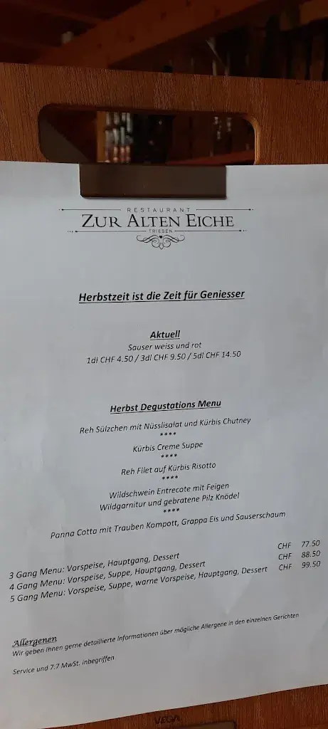 Menu_Zur Alten Eiche_Liechtenstein_immagine_2
