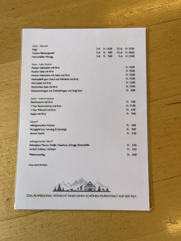 Menu_Alp Valüna_Liechtenstein_image_2