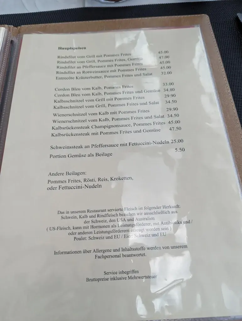 Menu_Restaurant Forum_Liechtenstein_image_2