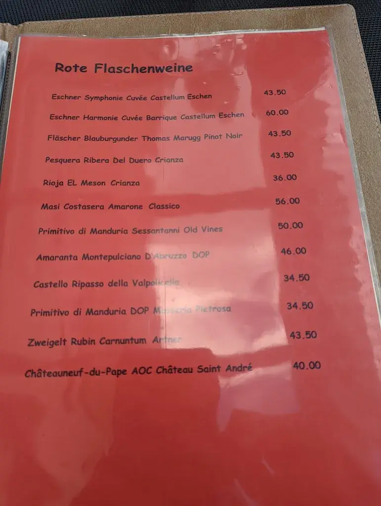 Menu_Restaurant Forum_Liechtenstein_image_3