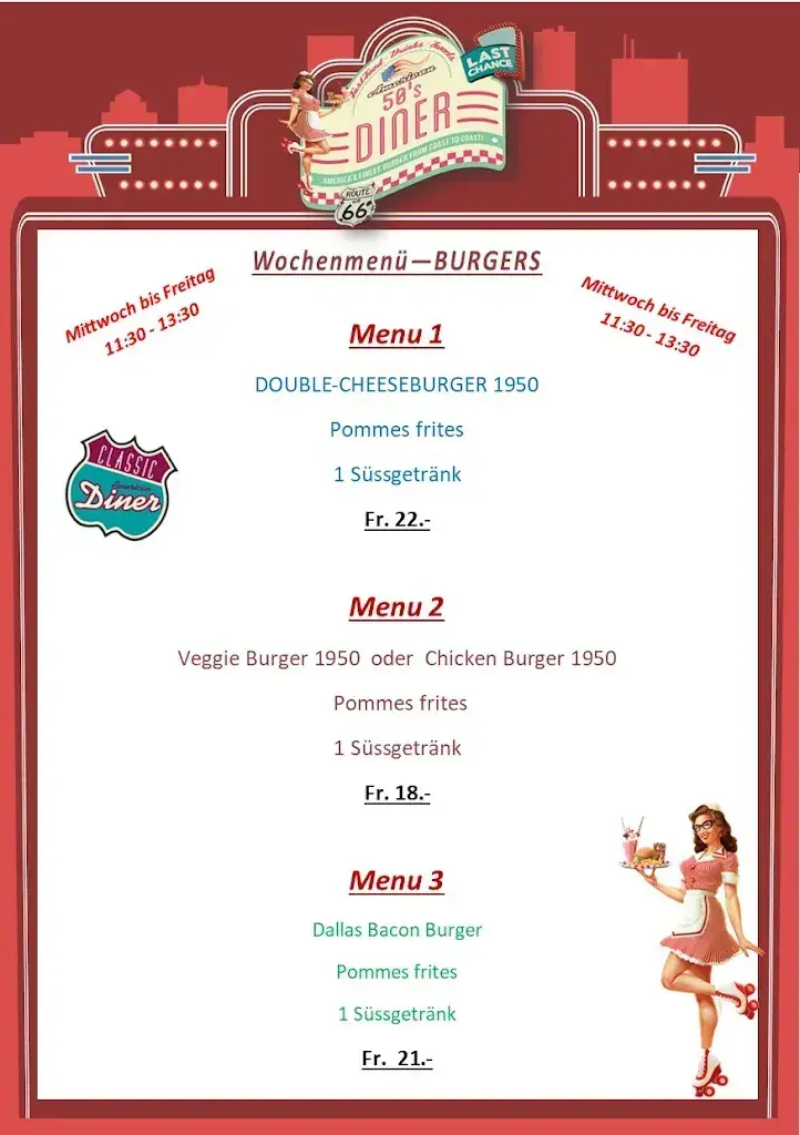 Menu_1950 American Diner_Liechtenstein_image_4