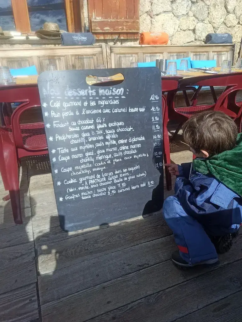 Menu_Restaurant Le Dou Du Praz_France_image_2